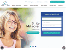 Tablet Screenshot of myuniversaldentalcare.com